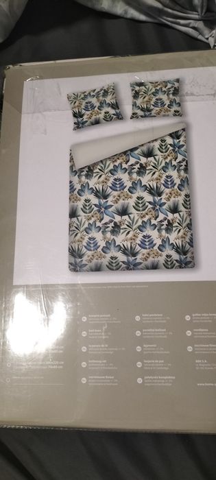 Pościel satynowa 160x200, 2 poszewki