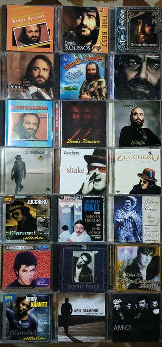 •CD Диски-3•Мужской Вокал•Компакт Диски•Популярная Музыка•Объявление-3