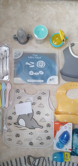 Duży zestaw do rozszerzania Diety Twistshake, Skip Hop, Nuk, Spuni