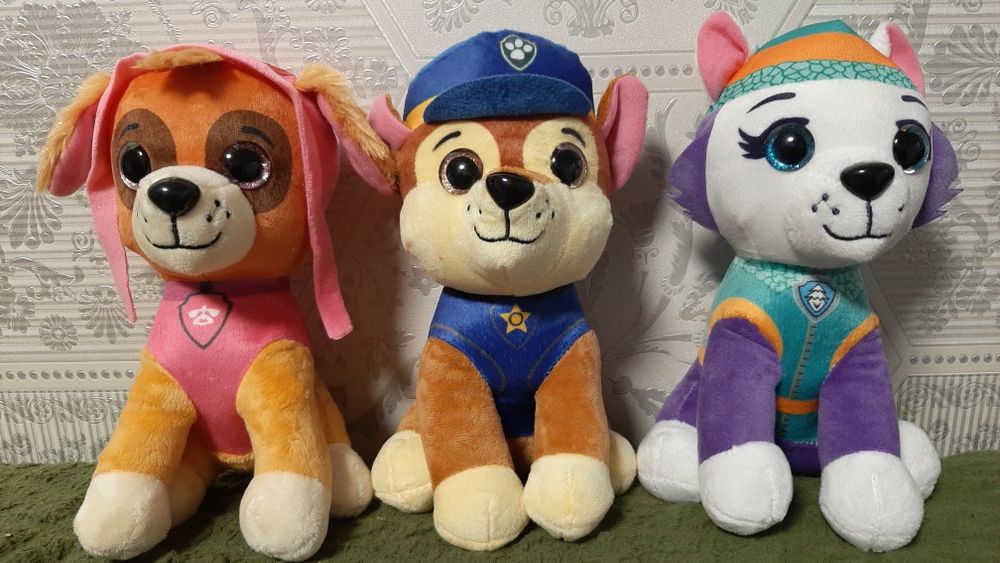 Щенячий патруль головні герої Скай, Еверест, Гонщик та їх друзі