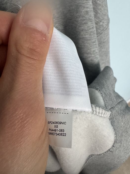 Bluza jordan xs szara damska nowa