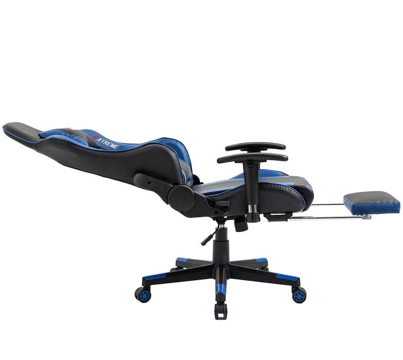 Fotel dla gracza Gaimingowy do biurka EXTREME HERO Niebieski