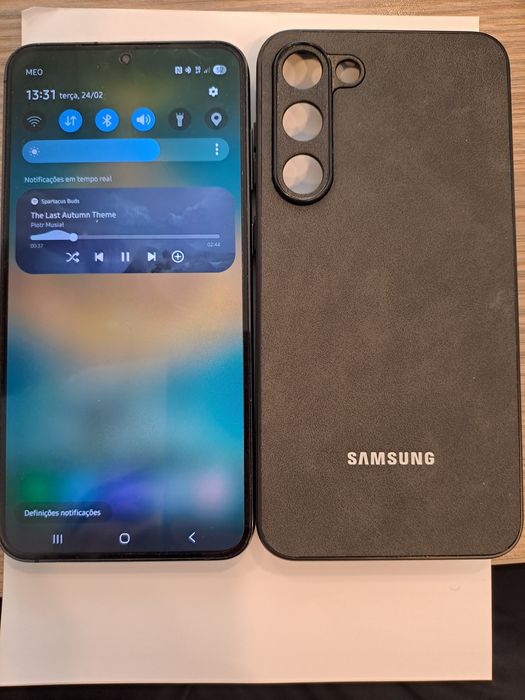 Samsung S23 Plus 128gb usado - Película traseira e frontal