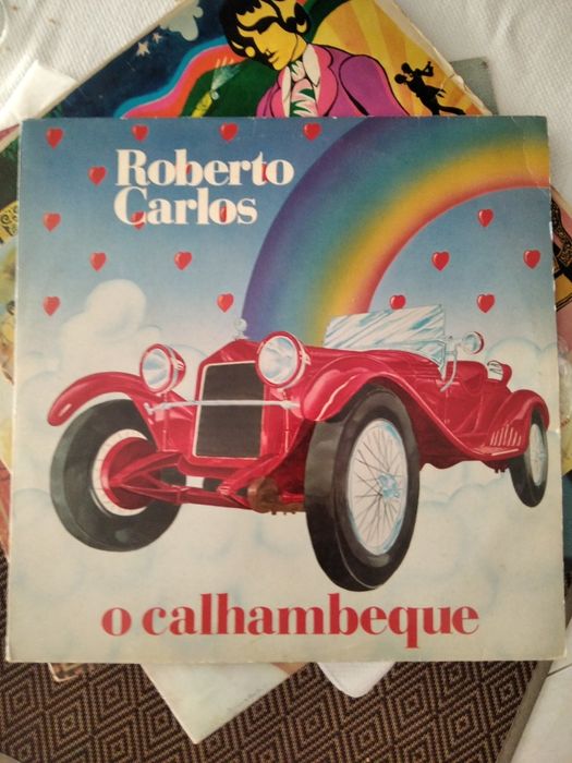 Discos vinil - Beatles, Edit, Roberto Carlos, Amália, Trio