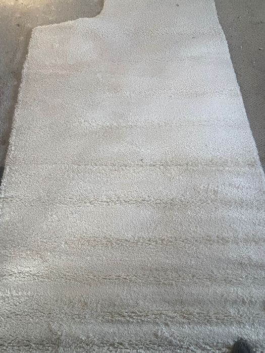 Ковролин напольный белый