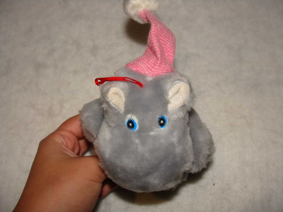 Boneco peluche Pequeno de Hipopótamo