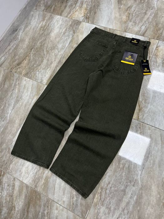 Нові широкі джинси хакі BAGGY rap jeans широкие джинсы бегги Jaded London typ