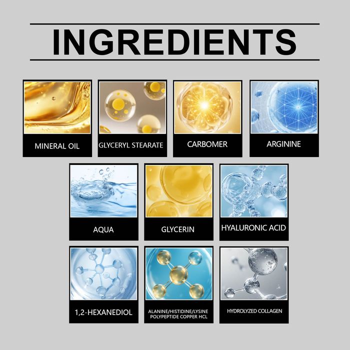 Creme reafirmante anti-rugas, anti-idade, Caixa com 3 unidades