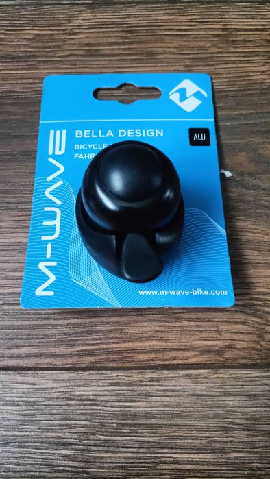 Dzwonek rowerowy BELLA 36mm, czarny