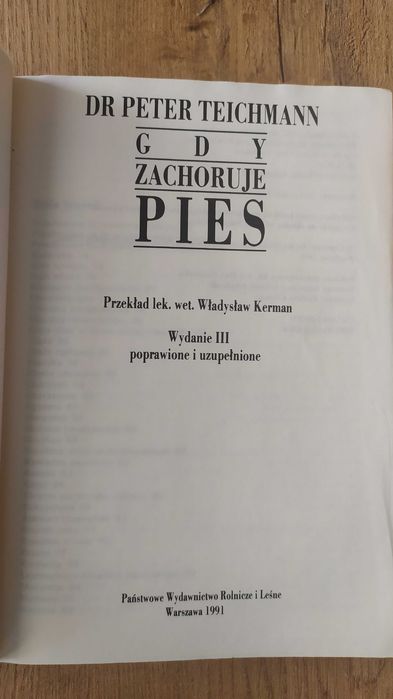 Gdy zachoruje pies