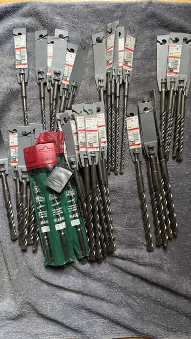 Квадробури свердла Bosch / Tomax (по бетону)