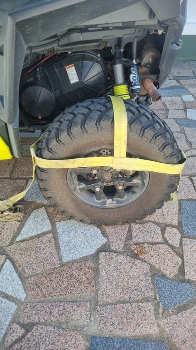 Cintas de fixação no atrelado