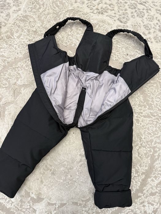 Дитячий зимовий костюм комбінезон для хлопчика на пуху 120