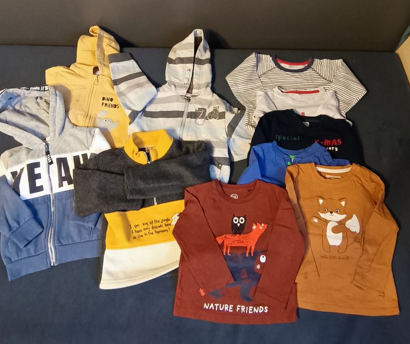 Zestaw ubranek dla chłopca 86, 92, 98