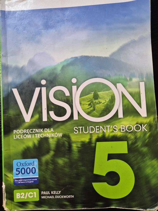Vision 5 Podręcznik do J.Angielskiego Poziom Rozszerzony.
