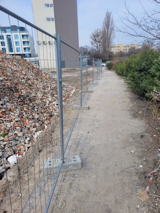 Ogrodzenie budowlane tymczasowe ażurowe wynajem