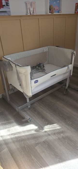 Berço Chicco Next2Me Magic – White Snow (Excelente Estado!)