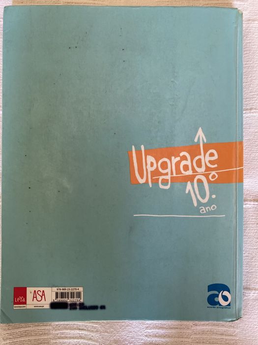 Manual “Upgrade” Inglês 10.° Ano - ASA