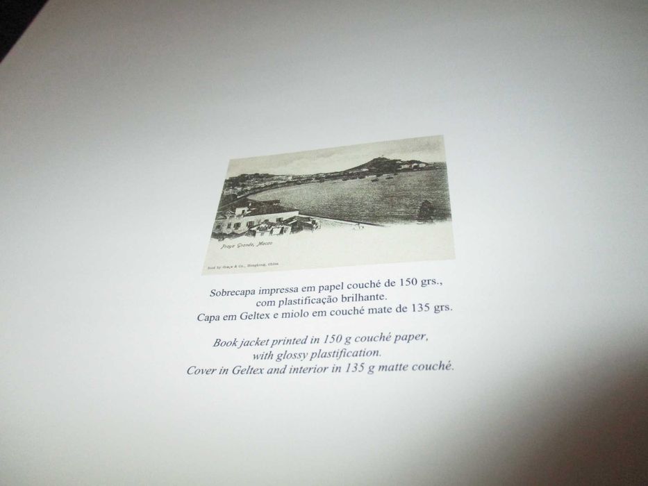 Livro Postais antigos Macau João Loureiro 1ª edição