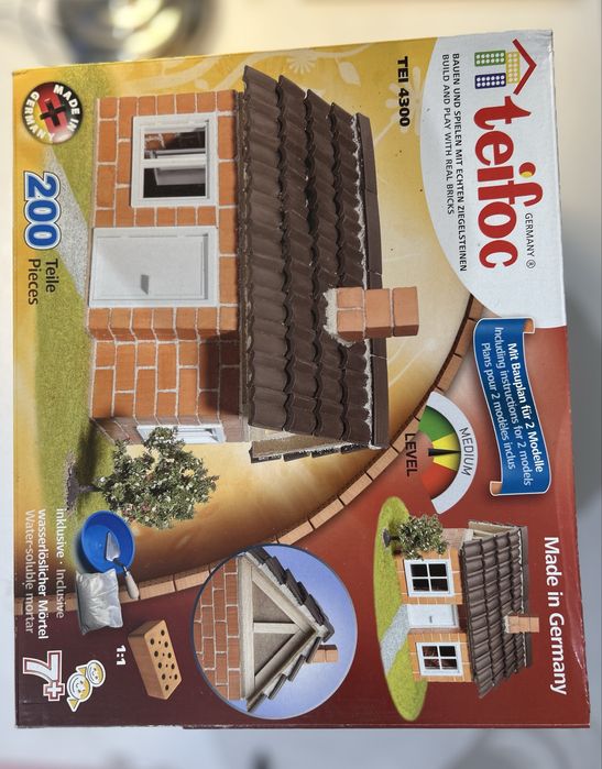 Teifoc - kits de construção com tijolos reais (NOVO)