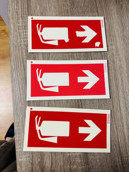 PLACAS sinalux extintor