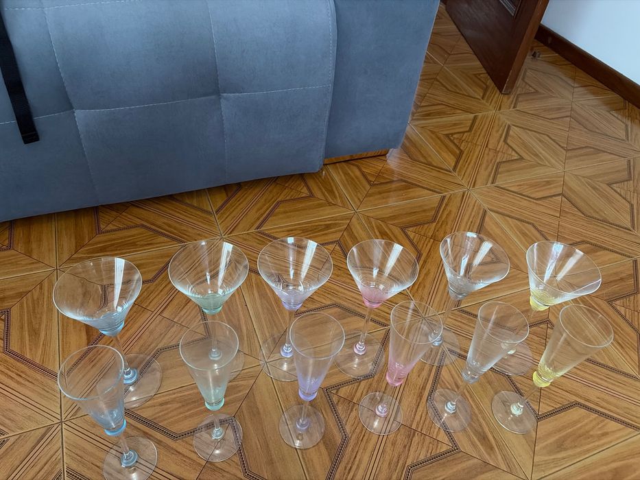 Taças de cristal