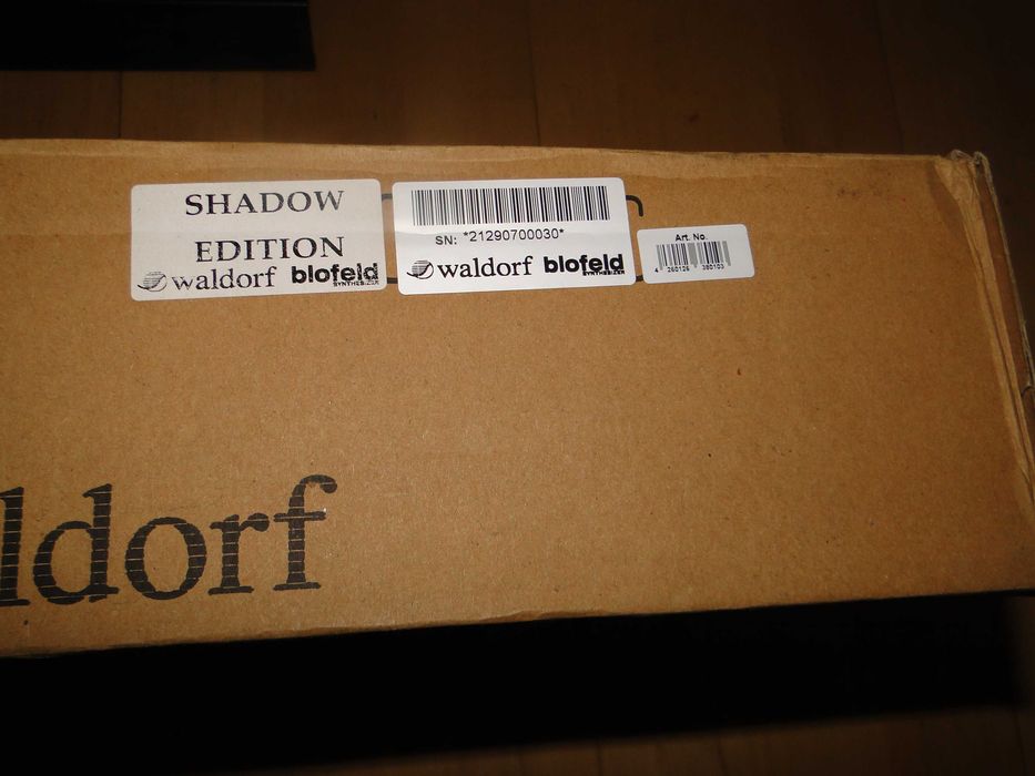 Super Syntezator Moduł WALDORF BLOFELD Desktop Shadow Edition.Okazja