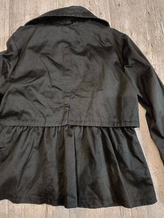 Płaszcz damski trencz krótki czarny L InWear