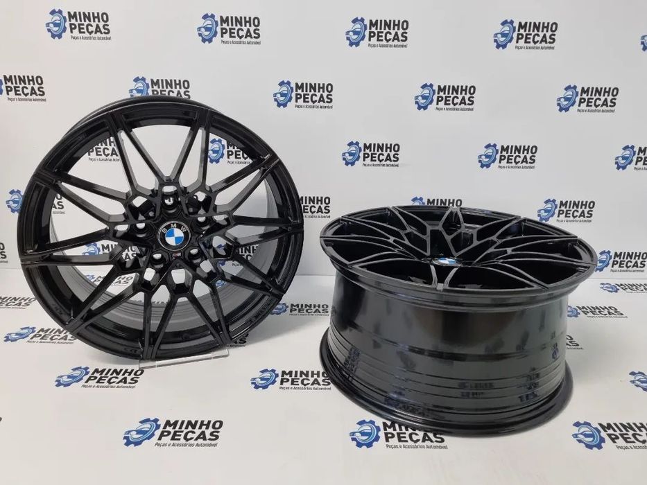 Jantes BMW 826M M4 Competition 2021 em 18 Preto Brilho (5x120)