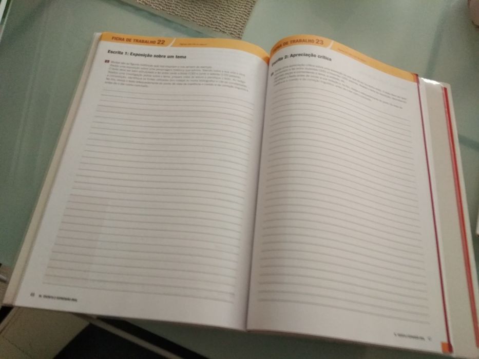 Entre nós e as palavras 12, caderno de atividades português 12ano