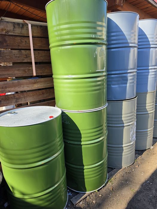 Beczki metalowe 200L(spożywka)