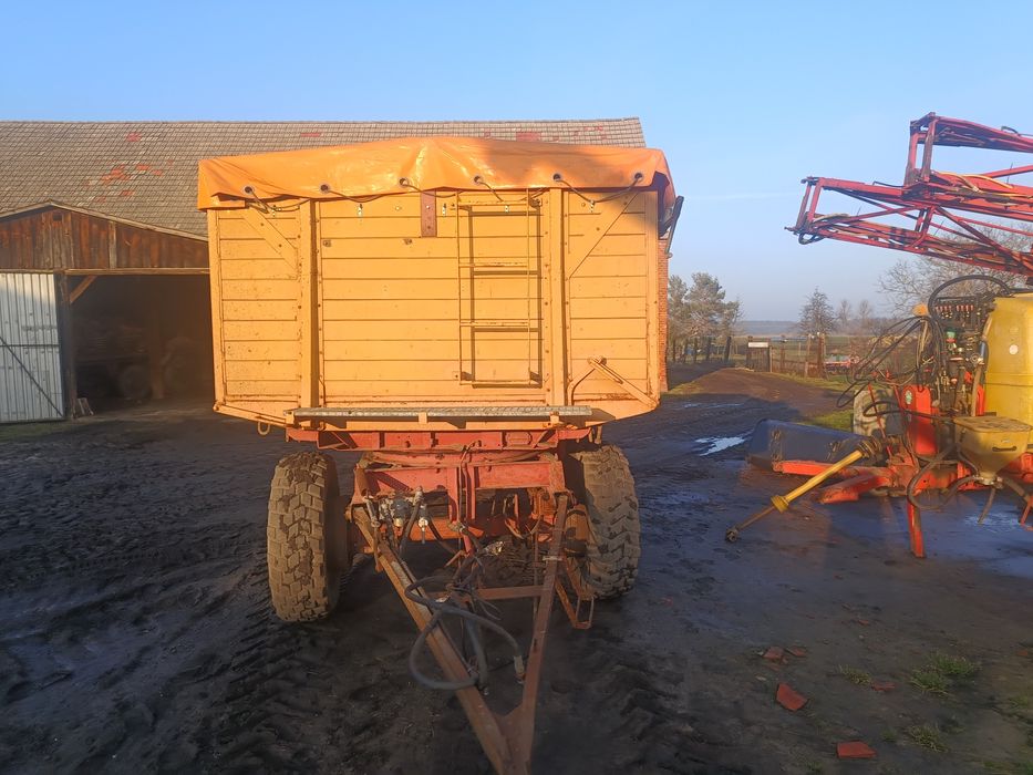 przyczepa 16t 12t. wywrot na 3 strony