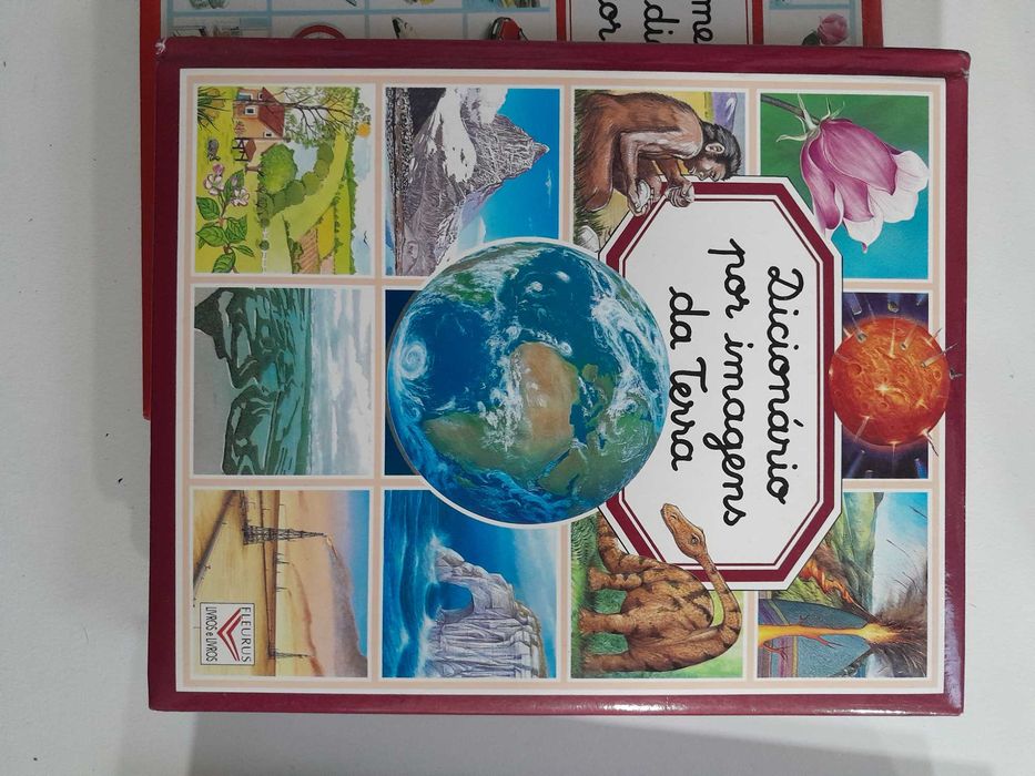 4 Livros de crianças coleção "dicionário por imagens"