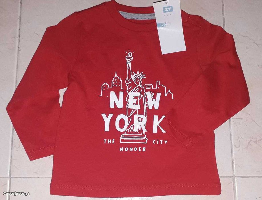 Top for 6–9 months "new and packaged"
