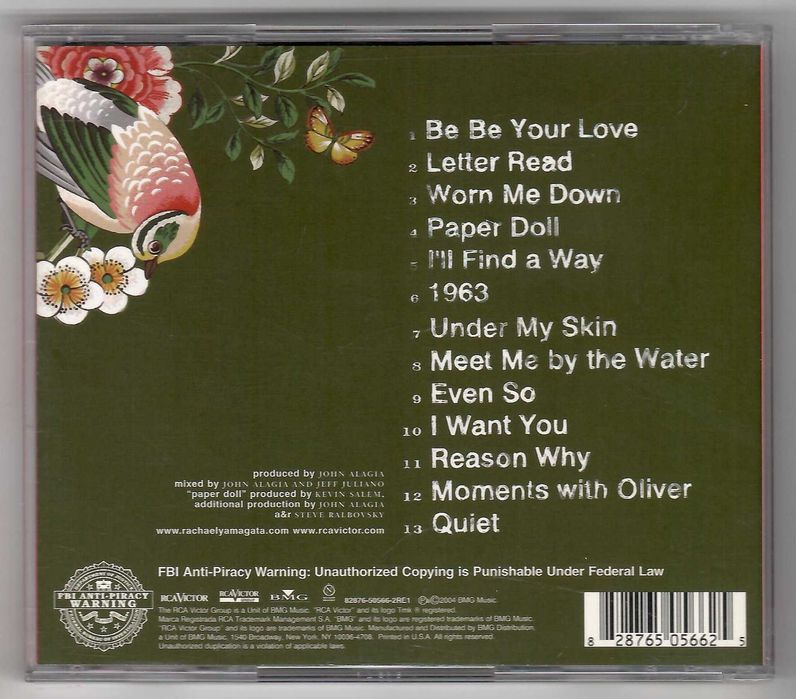 Rachael Yamagata - Happenstance [CD] [USA]