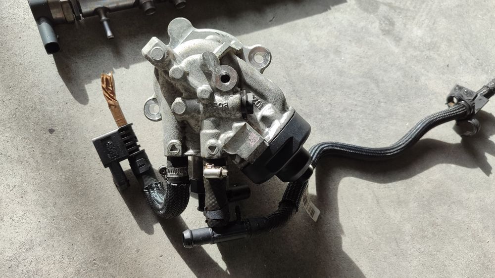 Bomba de alta pressão de gasóleo e régua de injeção  motor N47D20 BMW