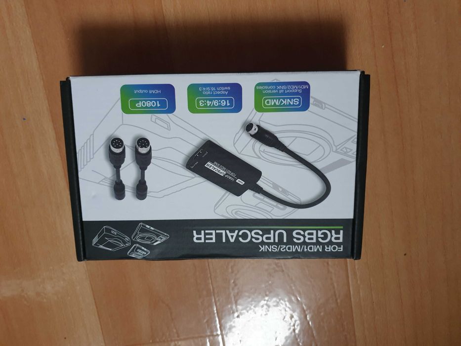Апскейлер для ігрової приставки Sega mega drive RGB - HDMI