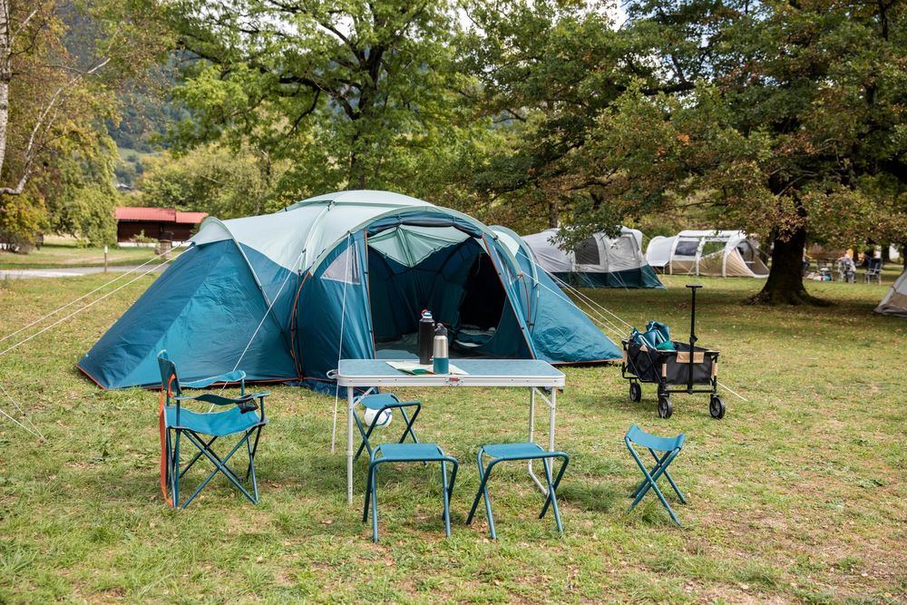 Tenda de Campismo 4 pessoas 2 quartos, Arpenaz 4.2