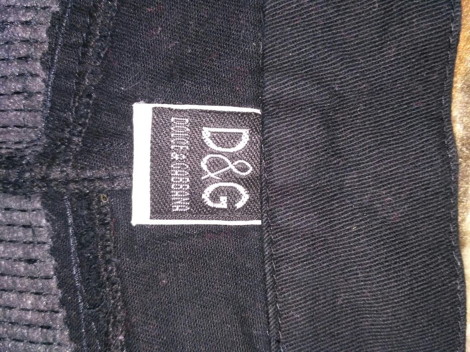 Джинсовая юбка в паетки D&G размер XS
