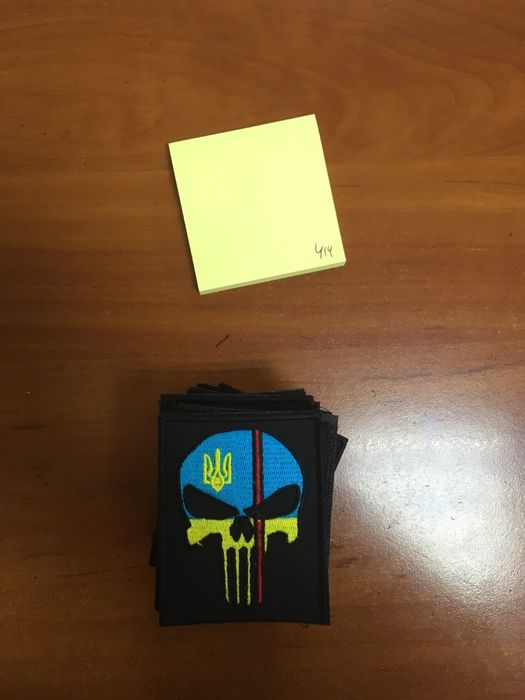 Шевроны с липучкой, нашивки, вышивка