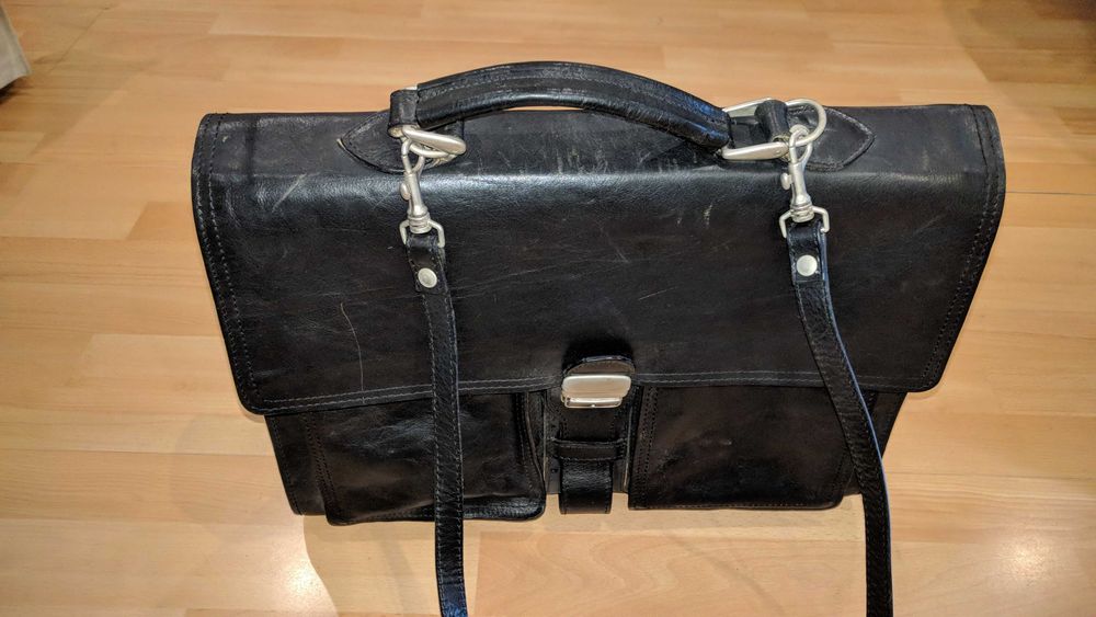 Teczka biznesowa ze skóry naturalnej