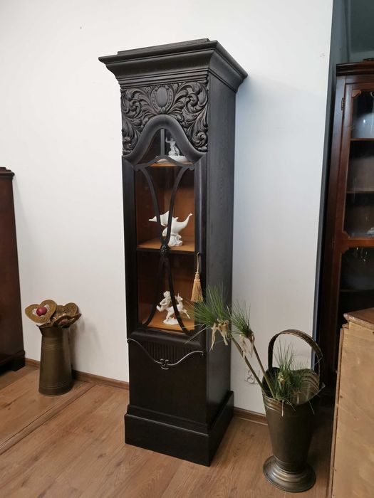 Dębowy słupek witryna biblioteczka 947/2026