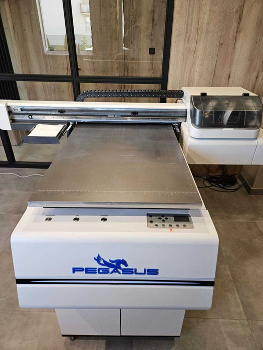 Ploter UV Pegasus AXIS III 3xXP600, 100% sprawny