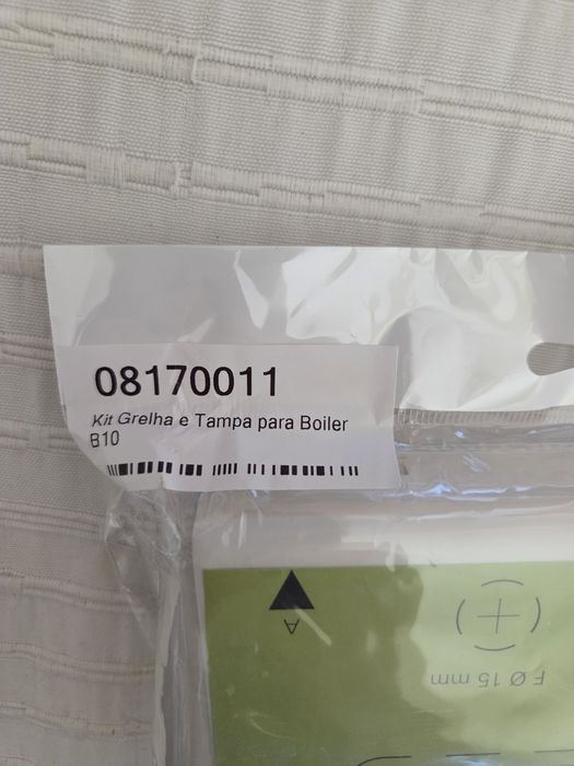Kit grelha e tampa para boiler Truma Autocaravana