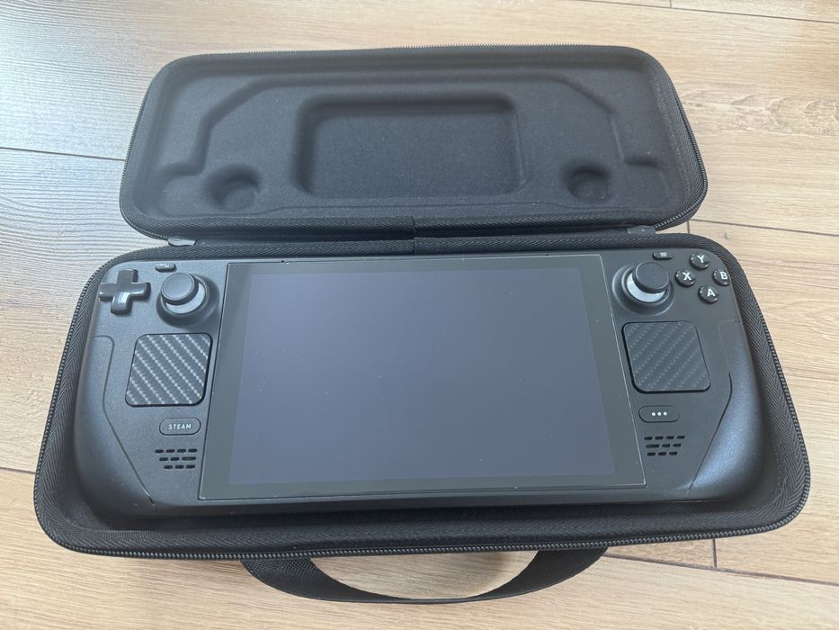 Прокачаний Steam Deck lcd 512 gb, TMR (електромагнітні) джойстики Gulikit + док станція