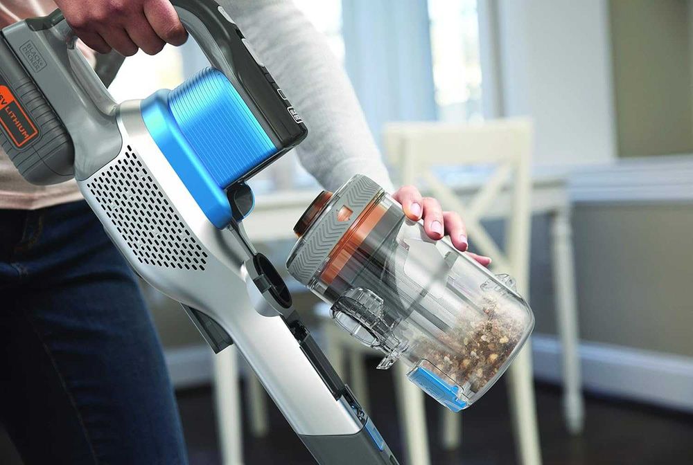 BLACK+ DECKER BDPSE3615 mocny pionowy odkurzacz bezprzewodowy