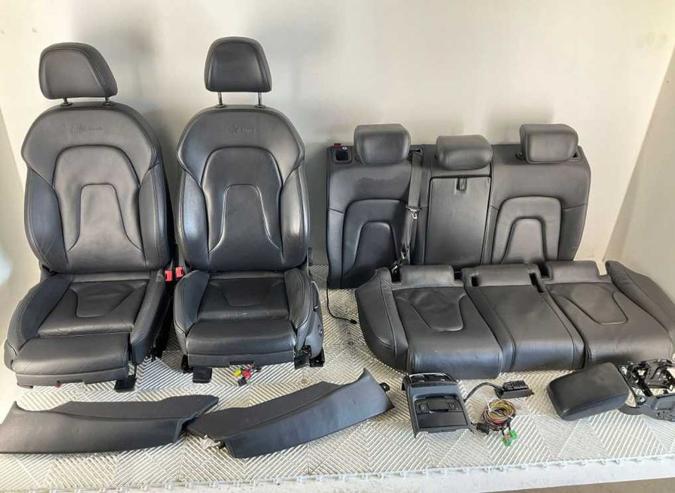 Салон сидения Audi A4 B8 B9 USA EU Разборка ауді а4 Б8 Б9 сиденья