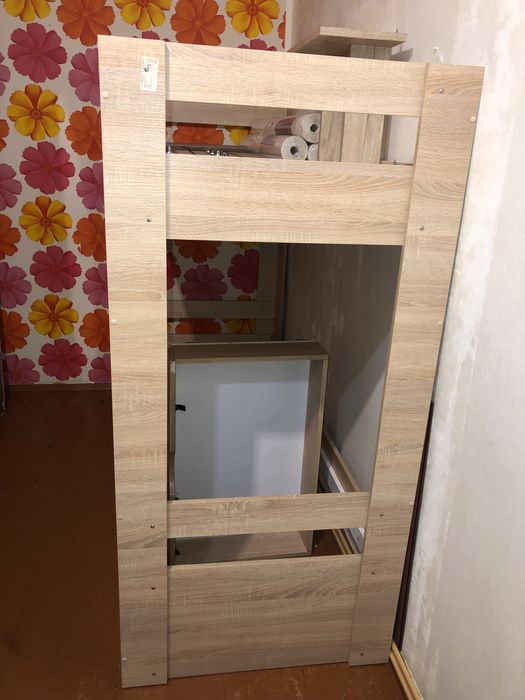 Кровать двухъярусная с ящиками Дуэт-3 Пехотин