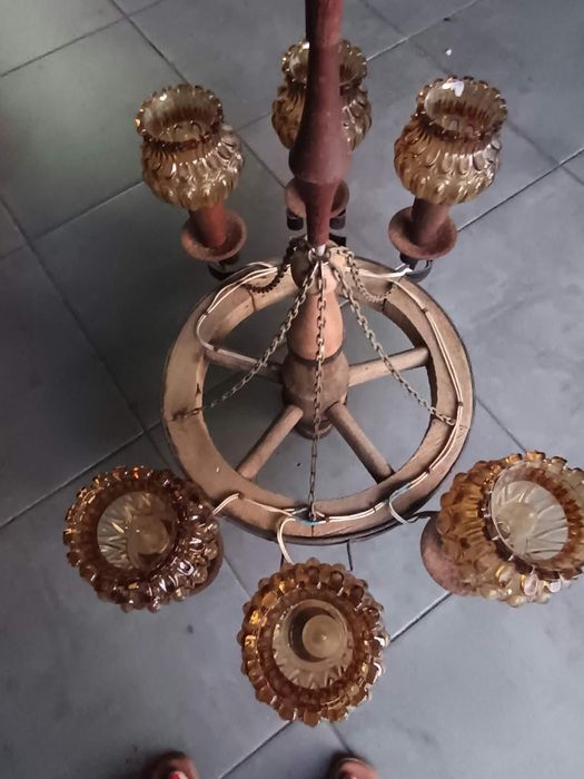 Candeiro rustico preço negociável