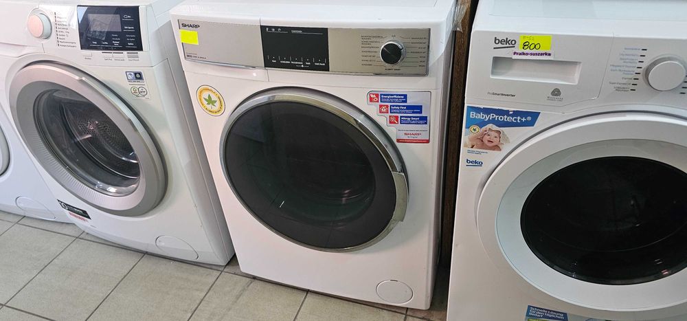 Pralko-suszarka Sharp ES-HDH9147W0 | 9/6kg | 1400obr. | gw3mce
